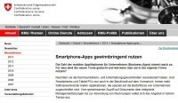 Enterprise Mobility (EMS) and MOBILE TEAM are topic of the month of Swiss ministry for economic, education and research